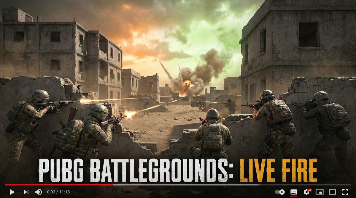 国产主播绝地求生城市巷战视频